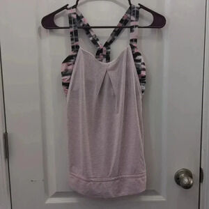 Lululemon Athletica Women's tank top with built in sports Bra